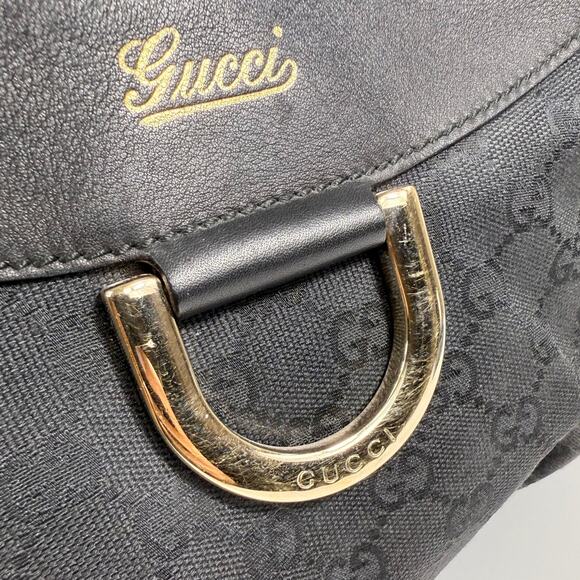 Gucci Canvas GG Abbey Hobo Bag - Picture 8 of 13